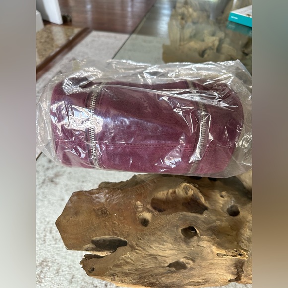 🎸Zadig & Voltaire🎸 Sunny XS Suede Patent Satchel Bag✨🛢️Color: Prune🛢️ - Picture 6 of 16